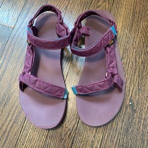 Women’s purple teva (ORIGINAL UNIVERSAL FLAT)